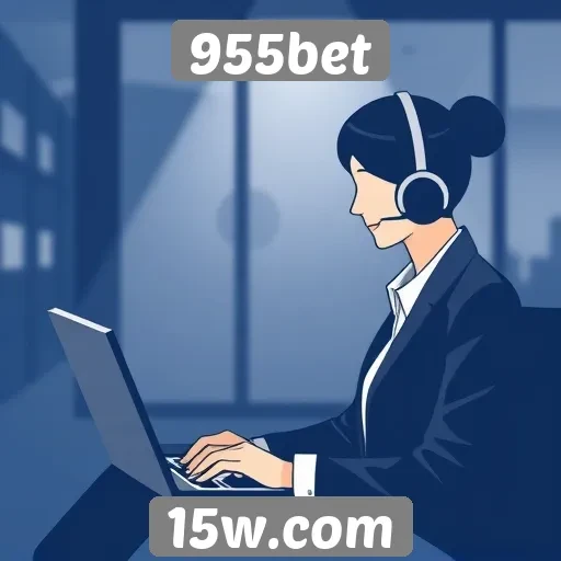 Atendimento ao cliente na plataforma 955bet
