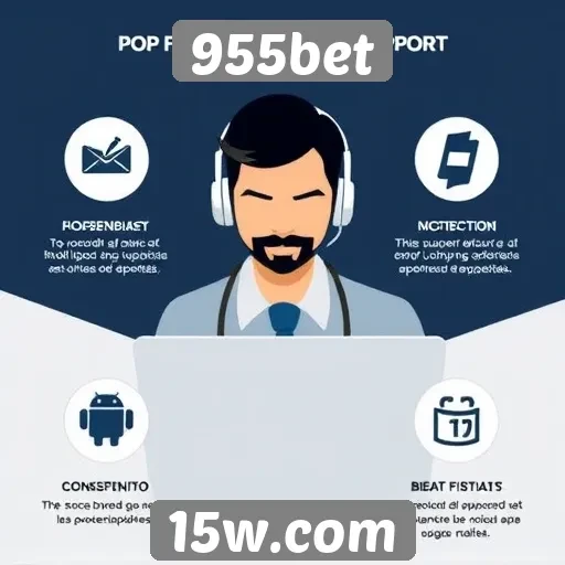 Exploração das opções de suporte ao cliente no 955bet